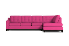 Brentwood 2pc Sectional Sofa :: Leg Finish: Espresso / Configuration: RAF - Chaise on the Right