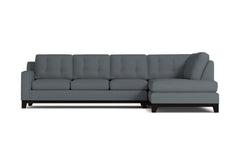 Brentwood 2pc Sectional Sofa :: Leg Finish: Espresso / Configuration: RAF - Chaise on the Right