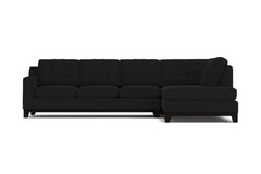 Brentwood 2pc Sectional Sofa :: Leg Finish: Espresso / Configuration: RAF - Chaise on the Right