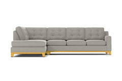 Brentwood 2pc Sectional Sofa :: Leg Finish: Natural / Configuration: LAF - Chaise on the Left