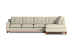 Brentwood 2pc Sectional Sofa :: Leg Finish: Pecan / Configuration: RAF - Chaise on the Right