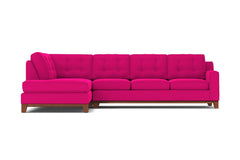 Brentwood 2pc Sectional Sofa :: Leg Finish: Pecan / Configuration: LAF - Chaise on the Left