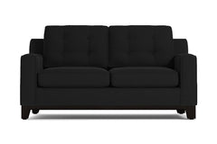 Brentwood Apartment Size Sleeper Sofa Bed :: Leg Finish: Espresso / Sleeper Option: Memory Foam Mattress