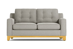 Brentwood Twin Size Sleeper Sofa Bed :: Leg Finish: Natural / Sleeper Option: Memory Foam Mattress