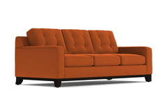 Brentwood Queen Size Sleeper Sofa Bed :: Leg Finish: Espresso / Sleeper Option: Memory Foam Mattress