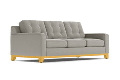 Brentwood Queen Size Sleeper Sofa Bed :: Leg Finish: Natural / Sleeper Option: Memory Foam Mattress