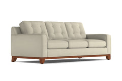 Brentwood Queen Size Sleeper Sofa Bed :: Leg Finish: Pecan / Sleeper Option: Deluxe Innerspring Mattress