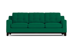 Brentwood Queen Size Sleeper Sofa Bed :: Leg Finish: Espresso / Sleeper Option: Memory Foam Mattress