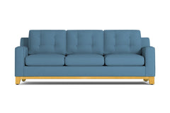 Brentwood Queen Size Sleeper Sofa Bed :: Leg Finish: Natural / Sleeper Option: Memory Foam Mattress