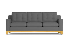 Brentwood Queen Size Sleeper Sofa Bed :: Leg Finish: Natural / Sleeper Option: Memory Foam Mattress