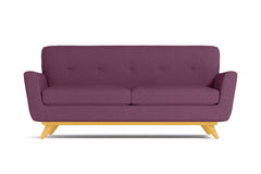 Carson Apartment Size Sofa :: Leg Finish: Natural / Size: Apartment Size - 72&quot;w