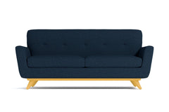 Carson Apartment Size Sofa :: Leg Finish: Natural / Size: Apartment Size - 72&quot;w