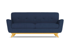 Carson Apartment Size Sofa :: Leg Finish: Natural / Size: Apartment Size - 72&quot;w