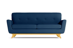 Carson Apartment Size Sofa :: Leg Finish: Natural / Size: Apartment Size - 72&quot;w