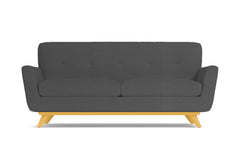 Carson Apartment Size Sofa :: Leg Finish: Natural / Size: Apartment Size - 72&quot;w