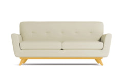 Carson Apartment Size Sofa :: Leg Finish: Natural / Size: Apartment Size - 72&quot;w