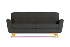 Carson Apartment Size Sofa :: Leg Finish: Natural / Size: Apartment Size - 72&quot;w