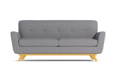 Carson Apartment Size Sofa :: Leg Finish: Natural / Size: Apartment Size - 72&quot;w