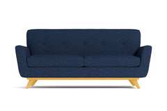 Carson Apartment Size Sofa :: Leg Finish: Natural / Size: Apartment Size - 72&quot;w