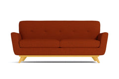 Carson Apartment Size Sofa :: Leg Finish: Natural / Size: Apartment Size - 72&quot;w