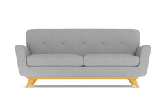 Carson Apartment Size Sofa :: Leg Finish: Natural / Size: Apartment Size - 72&quot;w