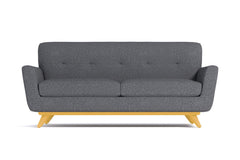 Carson Apartment Size Sofa :: Leg Finish: Natural / Size: Apartment Size - 72&quot;w