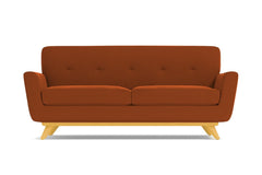 Carson Apartment Size Sofa :: Leg Finish: Natural / Size: Apartment Size - 72&quot;w