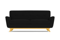 Carson Apartment Size Sofa :: Leg Finish: Natural / Size: Apartment Size - 72&quot;w