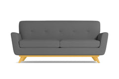 Carson Apartment Size Sofa :: Leg Finish: Natural / Size: Apartment Size - 72&quot;w