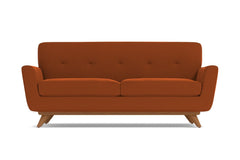 Carson Apartment Size Sofa :: Leg Finish: Pecan / Size: Apartment Size - 72&quot;w