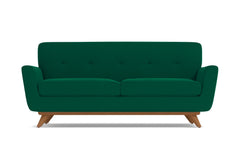 Carson Apartment Size Sofa :: Leg Finish: Pecan / Size: Apartment Size - 72&quot;w