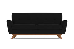 Carson Apartment Size Sofa :: Leg Finish: Pecan / Size: Apartment Size - 72&quot;w