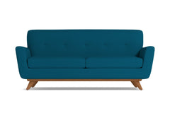 Carson Apartment Size Sofa :: Leg Finish: Pecan / Size: Apartment Size - 72&quot;w