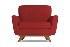 Carson Chair :: Leg Finish: Pecan