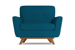 Carson Chair :: Leg Finish: Pecan