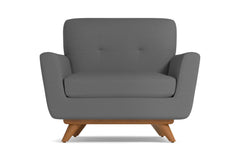 Carson Chair :: Leg Finish: Pecan