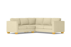 Catalina 2pc Sleeper L-Sectional :: Leg Finish: Natural / Sleeper Option: Deluxe Innerspring Mattress