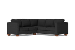 Catalina 2pc L-Sectional Sofa :: Leg Finish: Pecan