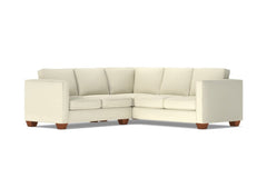 Catalina 2pc L-Sectional Sofa :: Leg Finish: Pecan