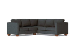 Catalina 2pc Sleeper L-Sectional :: Leg Finish: Pecan / Sleeper Option: Memory Foam Mattress