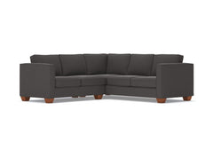 Catalina 2pc L-Sectional Sofa :: Leg Finish: Pecan