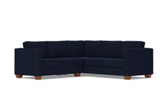 Catalina 2pc L-Sectional Sofa :: Leg Finish: Pecan