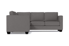 Catalina 2pc L-Sectional Sofa :: Leg Finish: Espresso