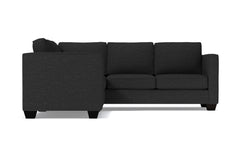 Catalina 2pc Sleeper L-Sectional :: Leg Finish: Espresso / Sleeper Option: Deluxe Innerspring Mattress