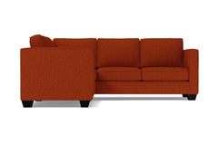 Catalina 2pc L-Sectional Sofa :: Leg Finish: Espresso