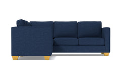 Catalina 2pc Sleeper L-Sectional :: Leg Finish: Natural / Sleeper Option: Memory Foam Mattress