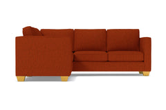 Catalina 2pc Sleeper L-Sectional :: Leg Finish: Natural / Sleeper Option: Memory Foam Mattress