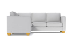 Catalina 2pc Sleeper L-Sectional :: Leg Finish: Natural / Sleeper Option: Memory Foam Mattress