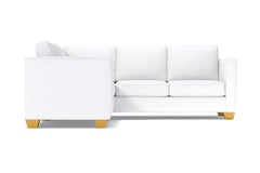 Catalina 2pc Sleeper L-Sectional :: Leg Finish: Natural / Sleeper Option: Memory Foam Mattress