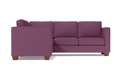 Catalina 2pc L-Sectional Sofa :: Leg Finish: Pecan